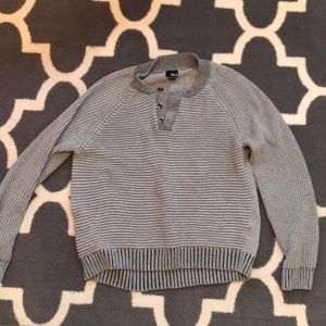 Oversized knit sweater